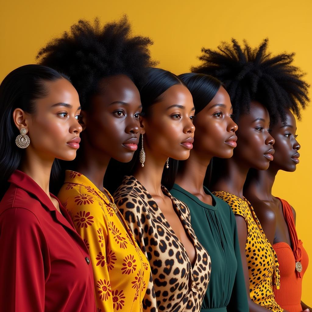 Celebrating Diverse Beauty in African Women