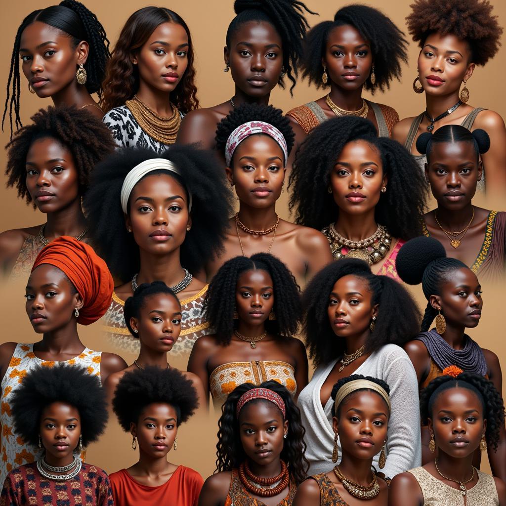 Diverse Beauty of African Women