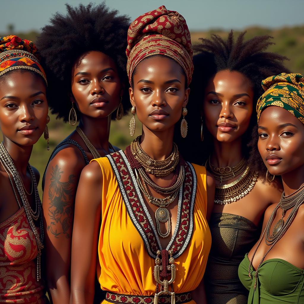 African Women: Diverse Beauty