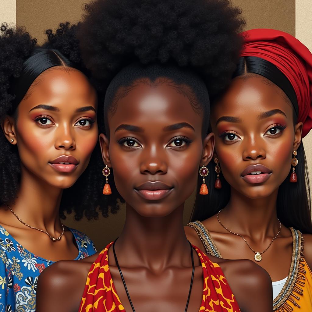 Diverse Beauty of African Women