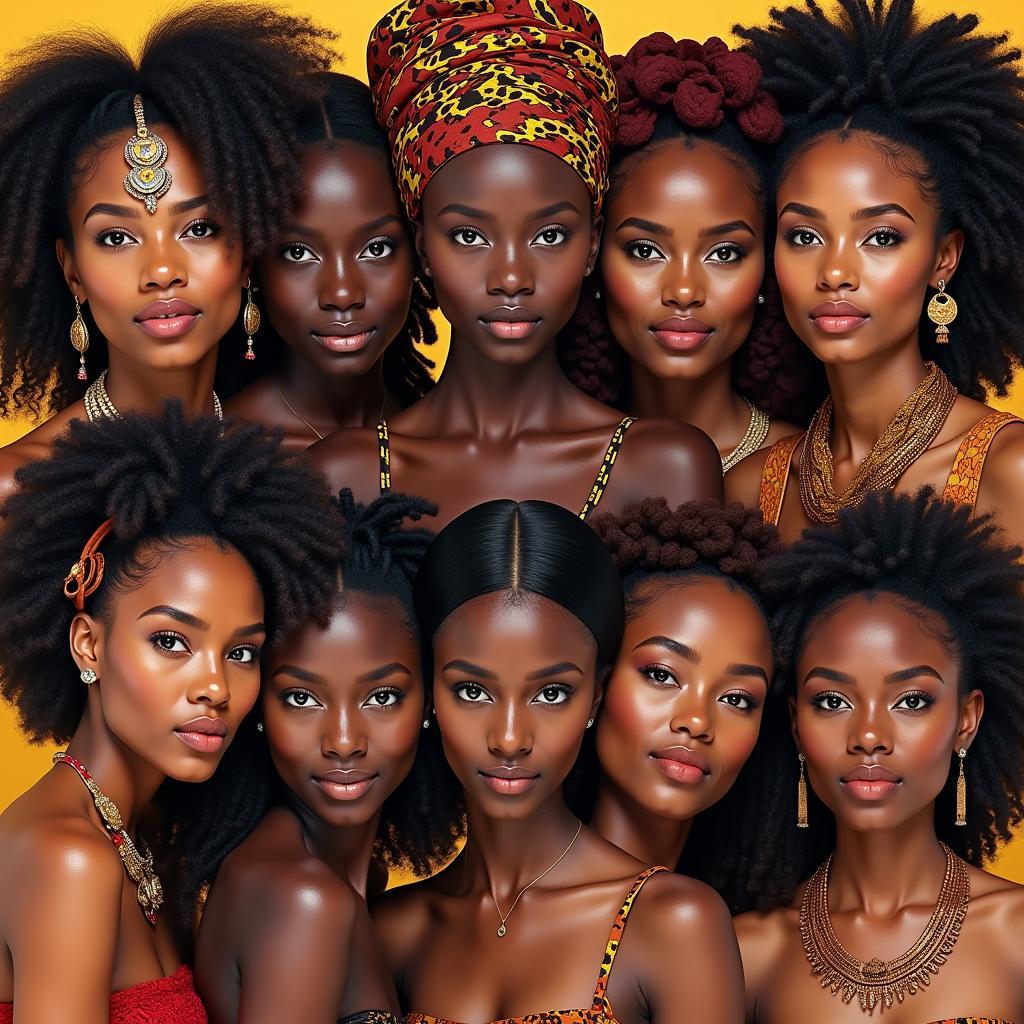 Celebrating the Diversity of African Women's Beauty