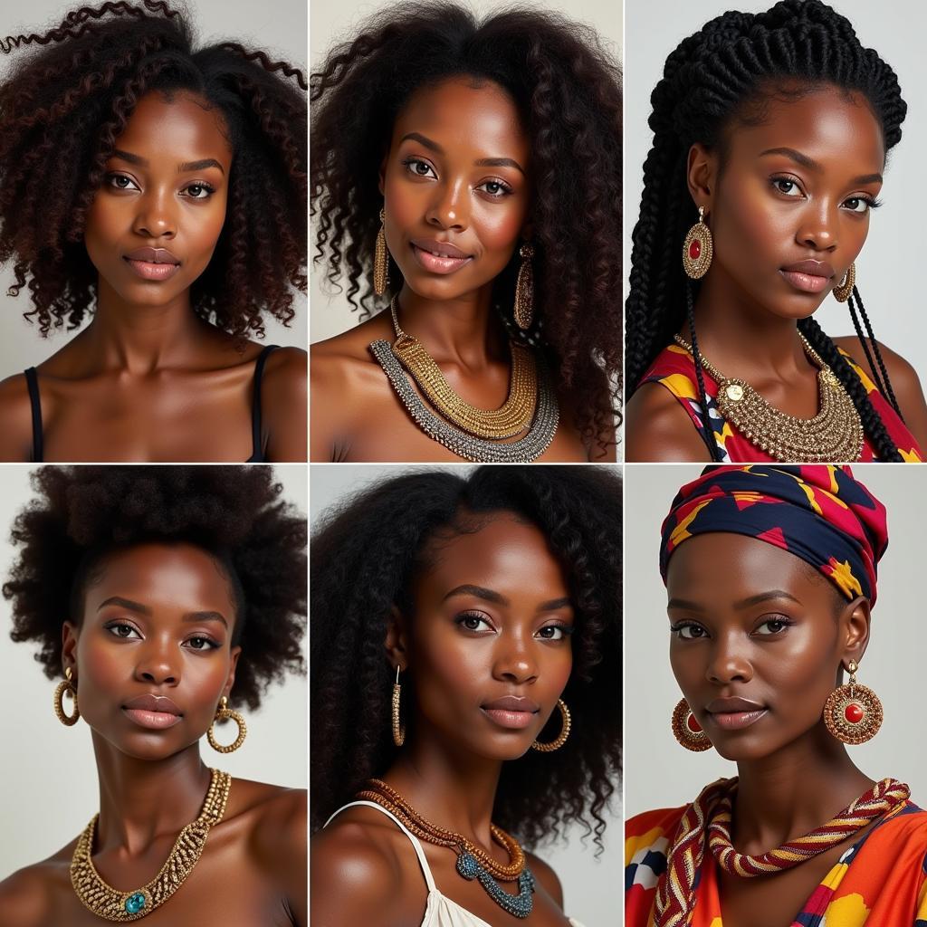 Celebrating the Diversity and Beauty of African Women