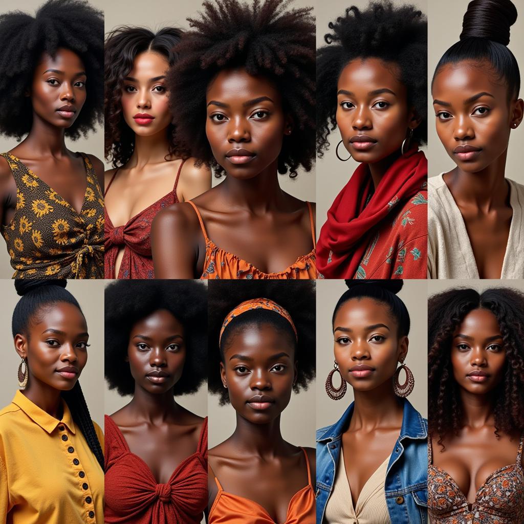 African Women from Diverse Cultural Backgrounds