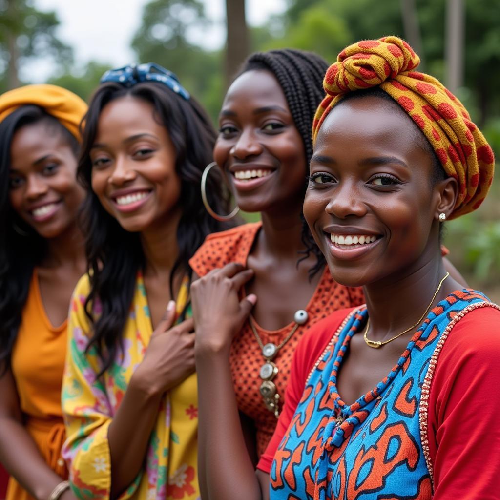 Empowered African Women Challenging Stereotypes