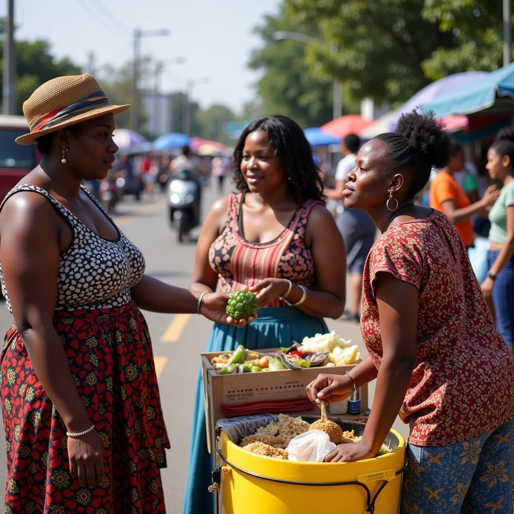 African Women in Pattaya Seeking Economic Opportunities