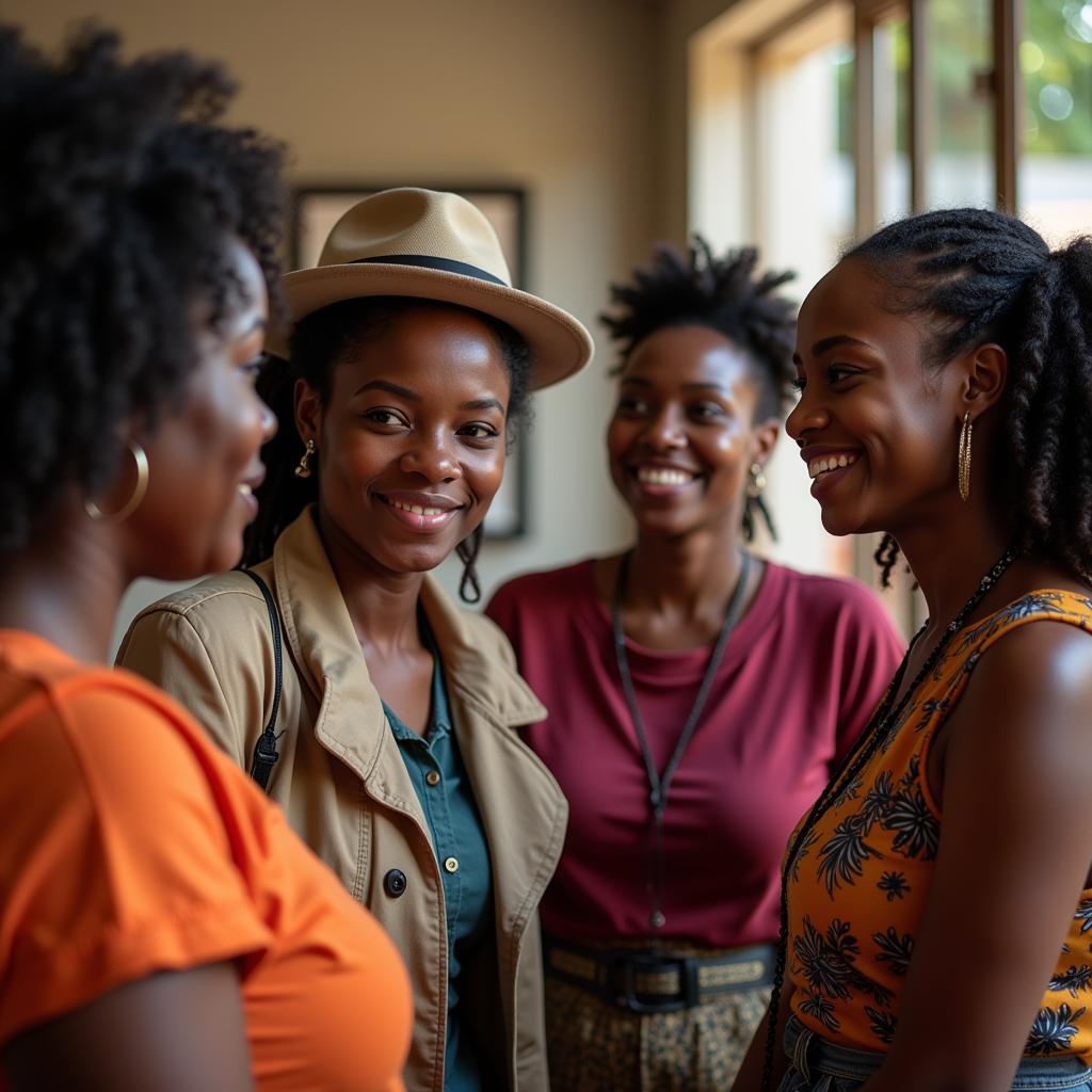 African Women Sharing Stories