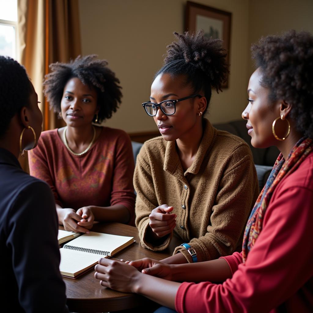 African Women Sharing Their Stories