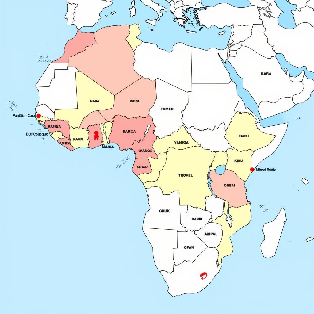 Airtel Coverage Map Across Africa