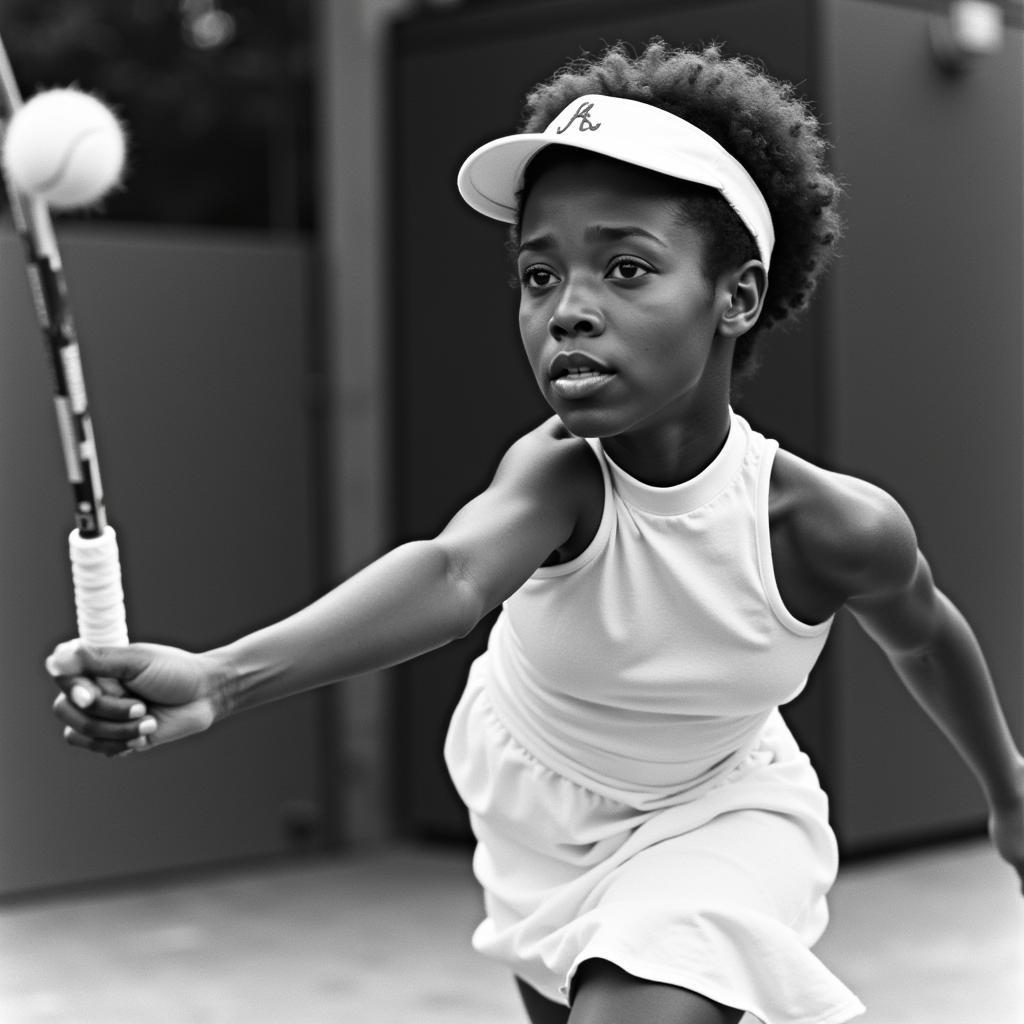 Althea Gibson breaking barriers in tennis