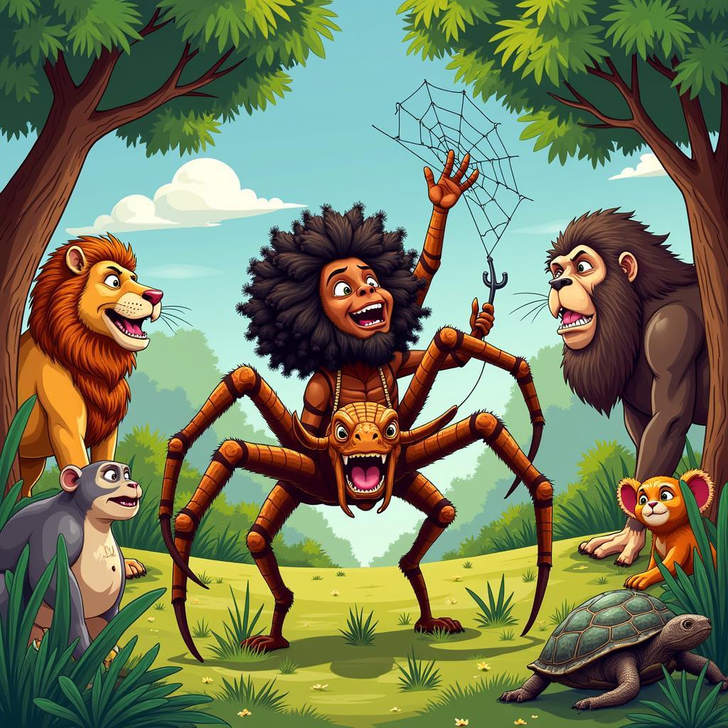 Anansi the Spider Trickster Tale