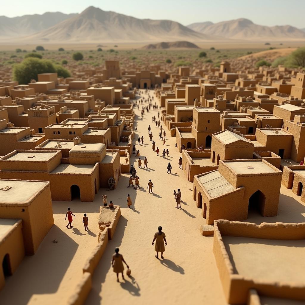 3D Reconstruction of an Ancient African City