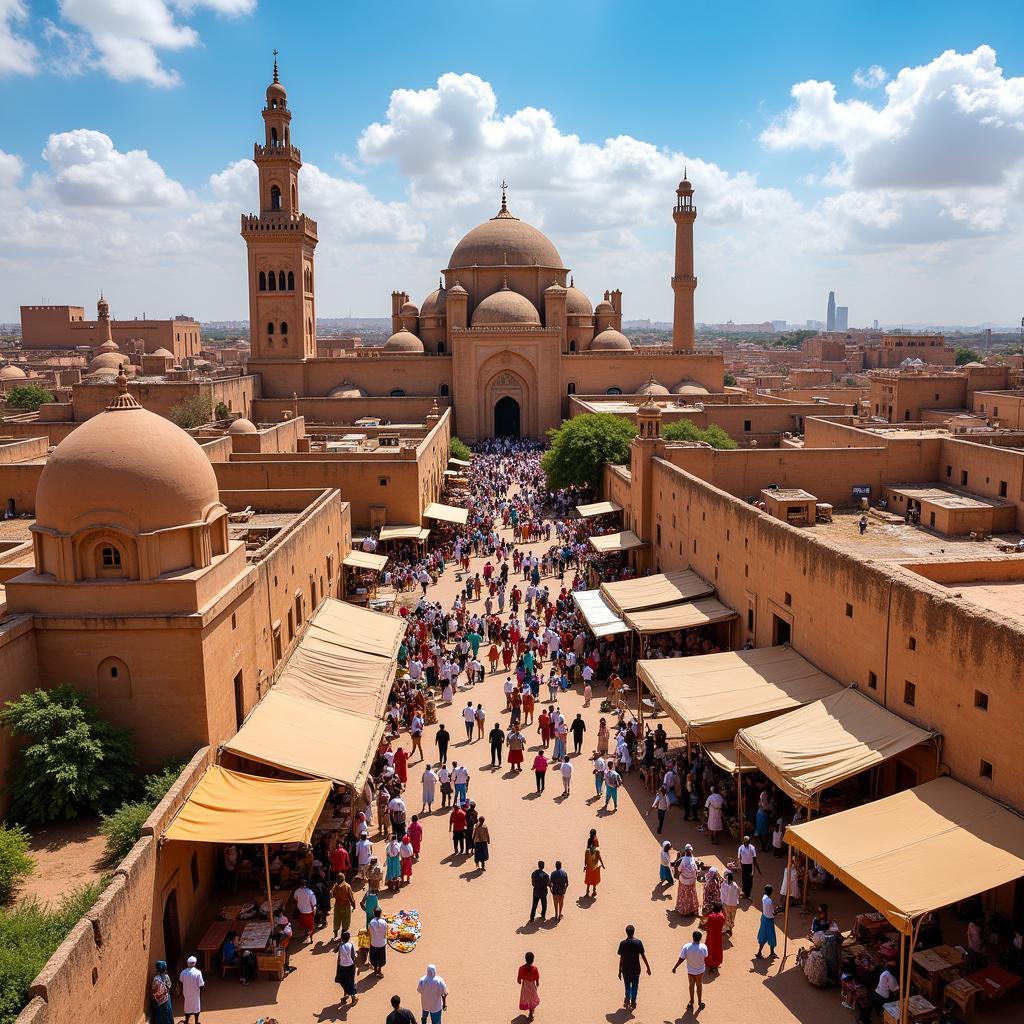 Ancient African City of Timbuktu