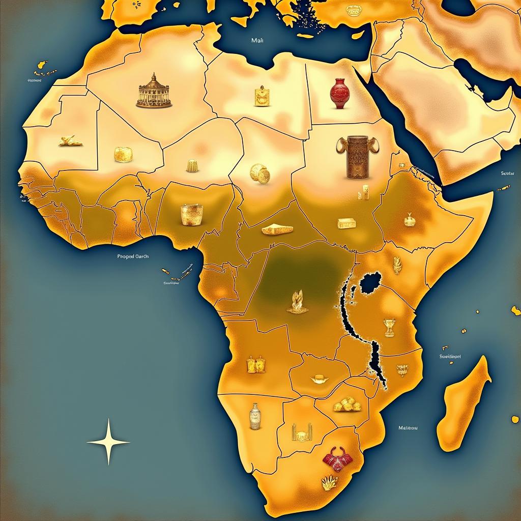 Ancient African Gold Trade Routes and Empires