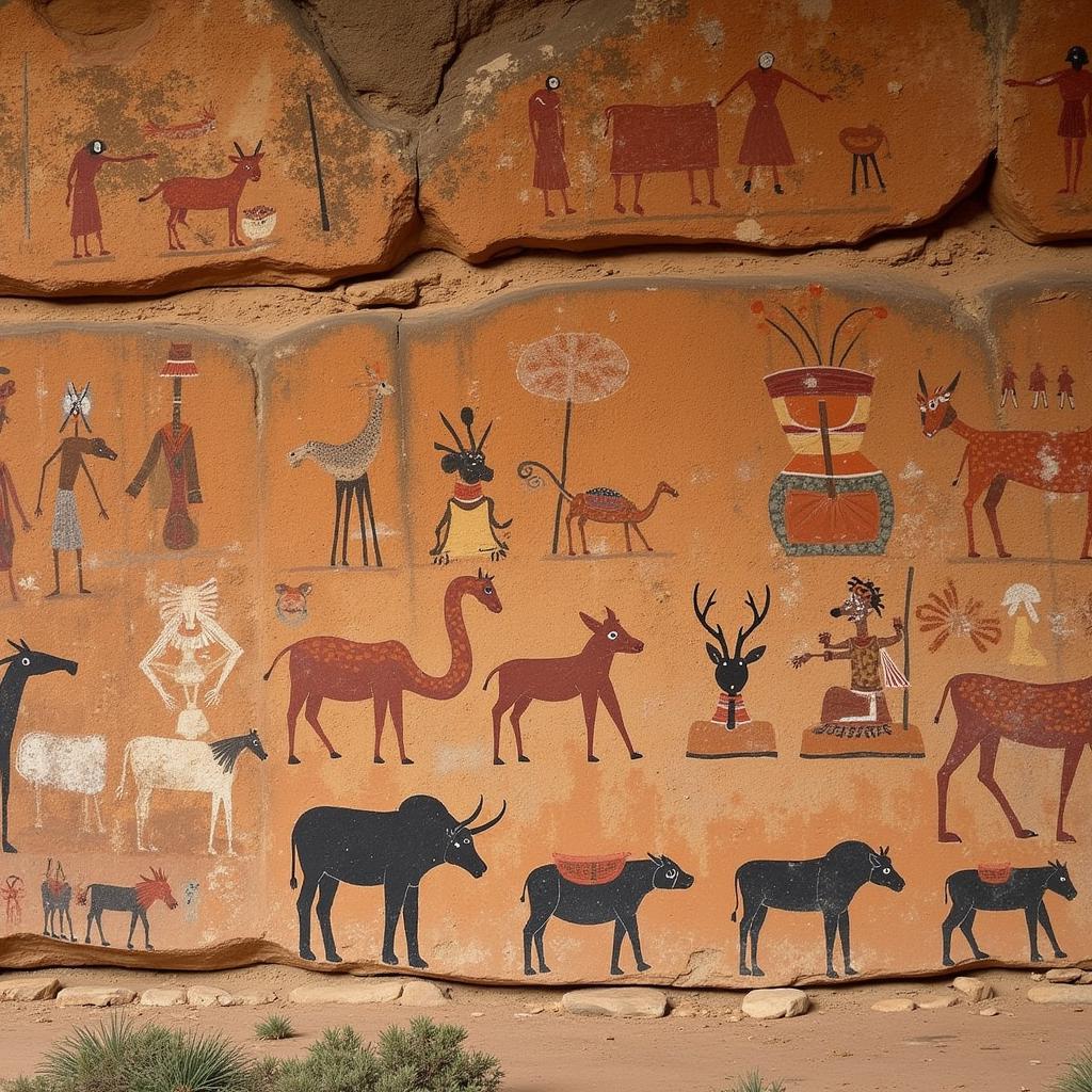 Ancient African Rock Art Timeline