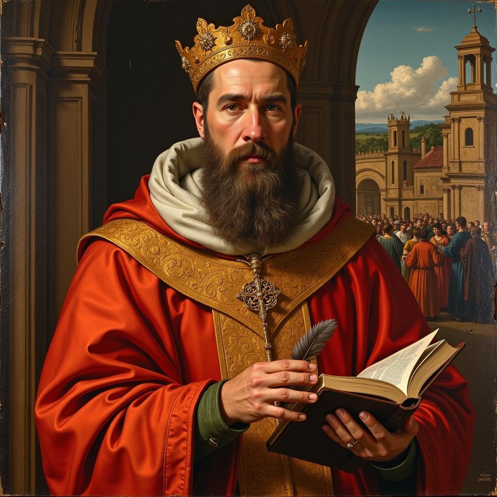 Portrait of Augustine of Hippo