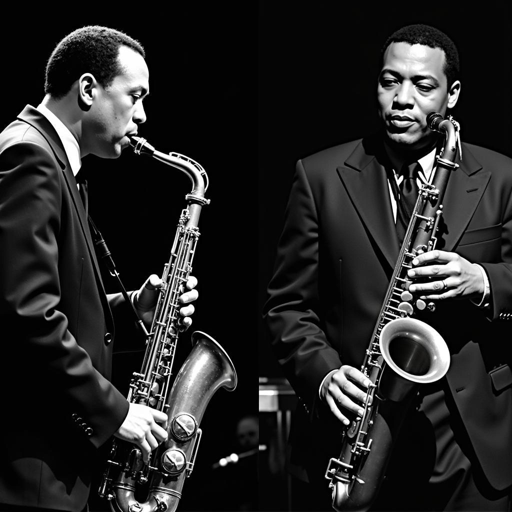 Bebop Era Saxophone Giants: Charlie Parker and John Coltrane