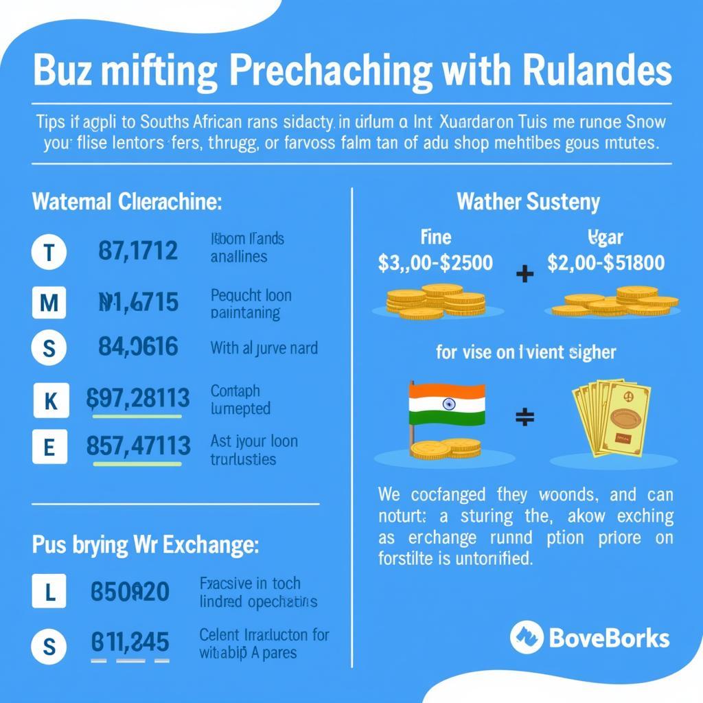 Tips for securing the best ZAR to INR exchange rate