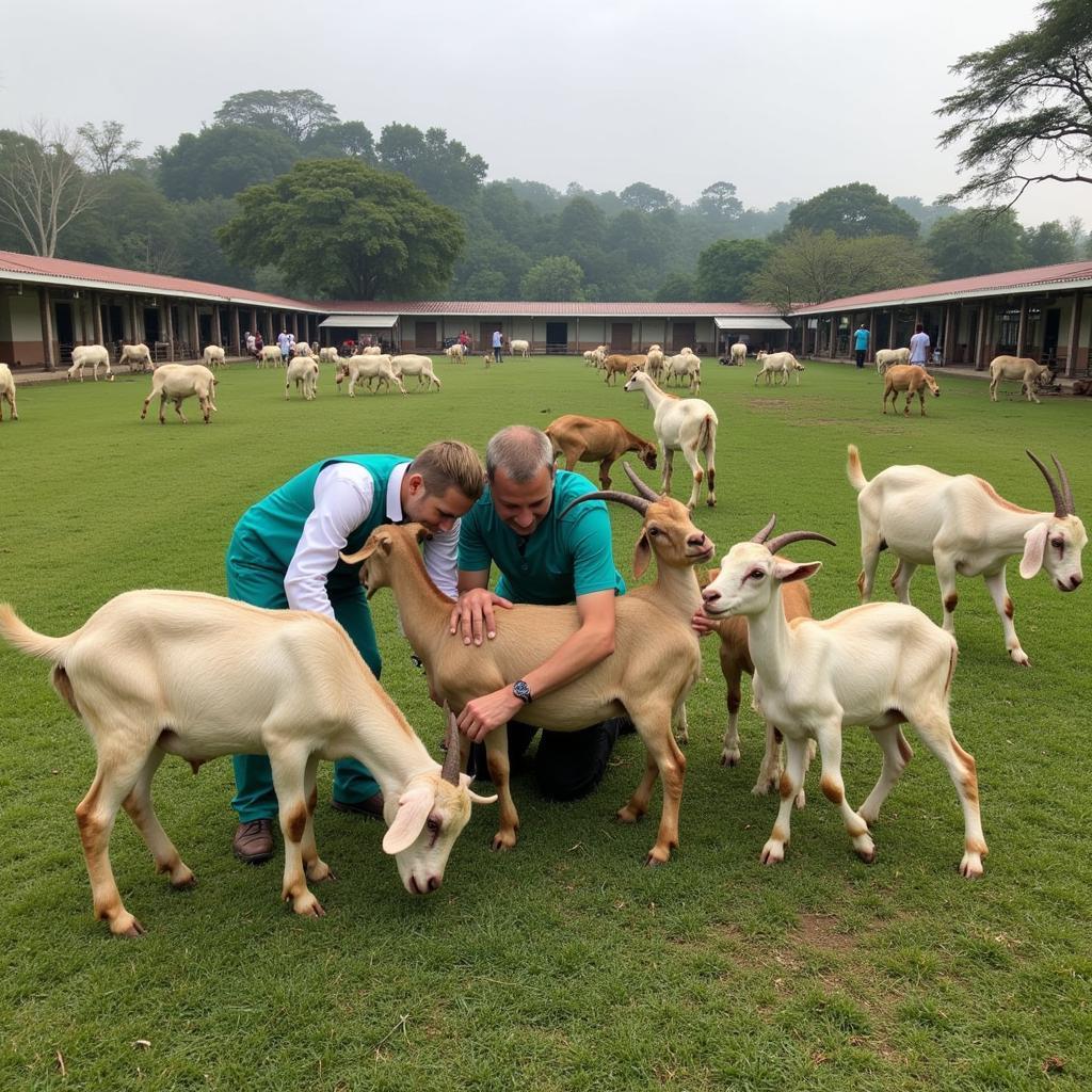 Boer Goat Breeding Farm in India