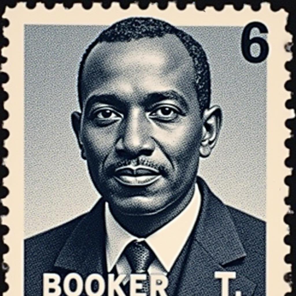 Booker T. Washington Postage Stamp