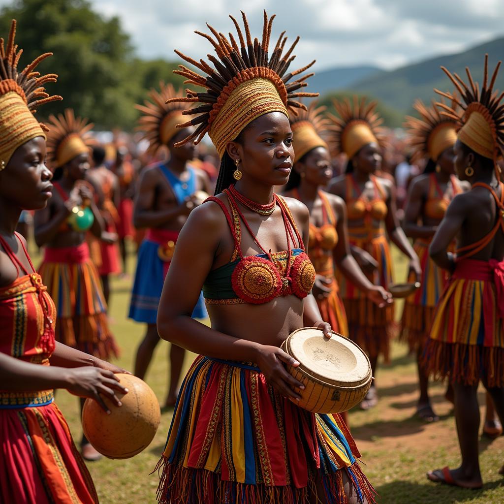 Candomblé Ceremony in Bahia, Brazil