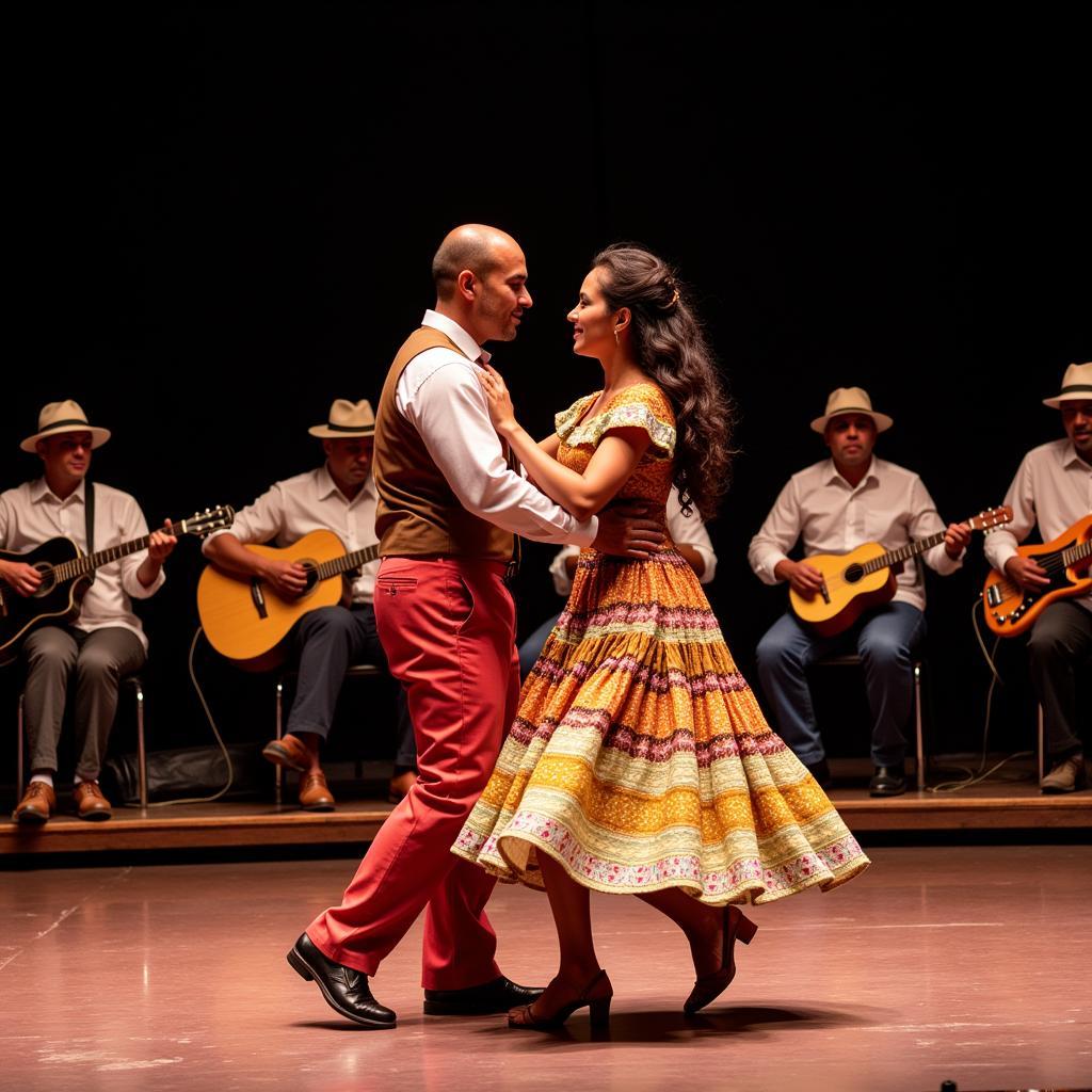 Cape Verdean Funana Dance Performance