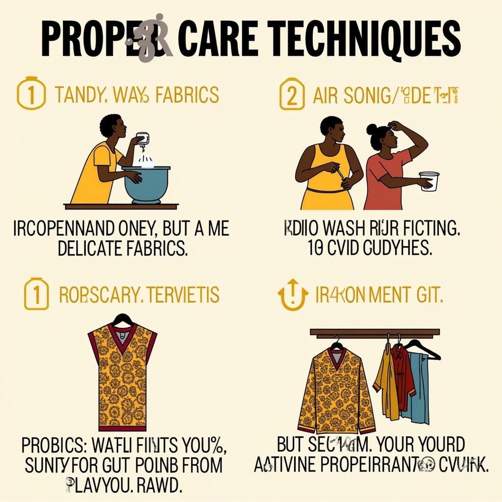 Properly Caring for African Clothing