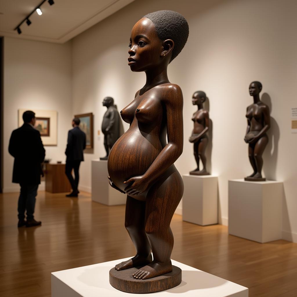 Celebrating Curves in Traditional African Art