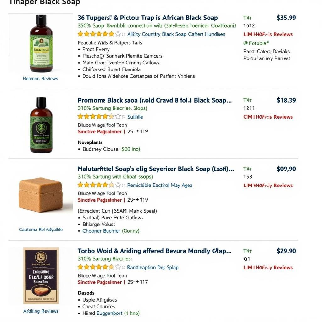 Choosing African Black Soap on Amazon