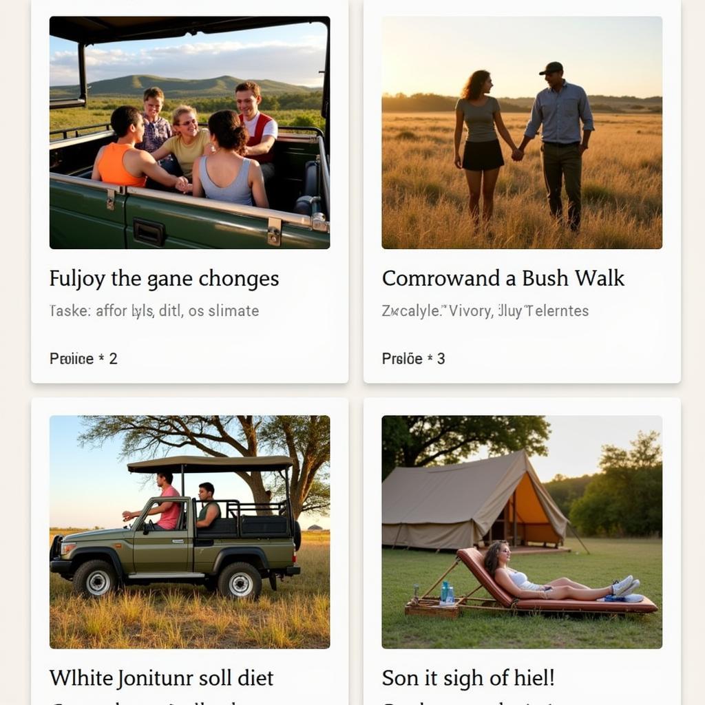 Choosing the right safari for your budget: Balancing cost, duration, and desired experiences.