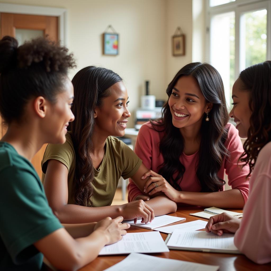 Community support for African American girls