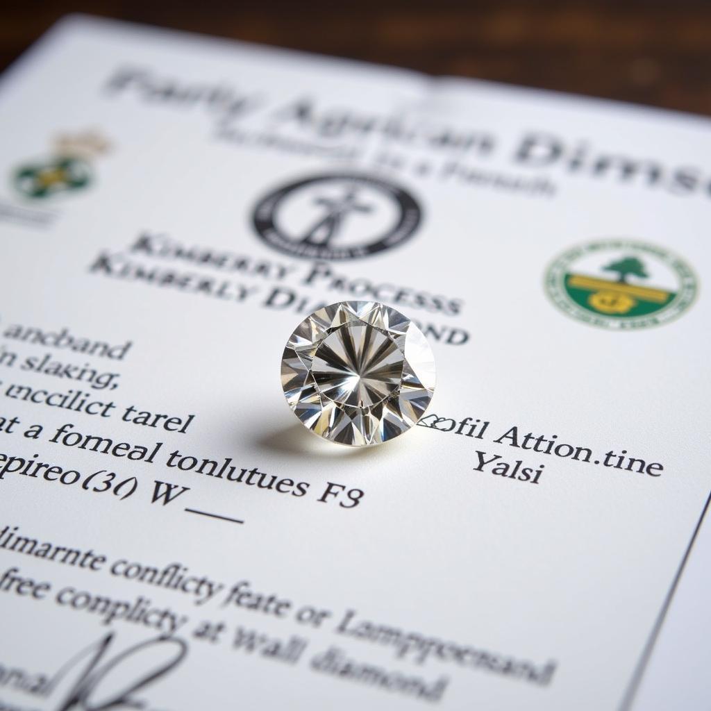 Conflict-Free African Diamond Certificate