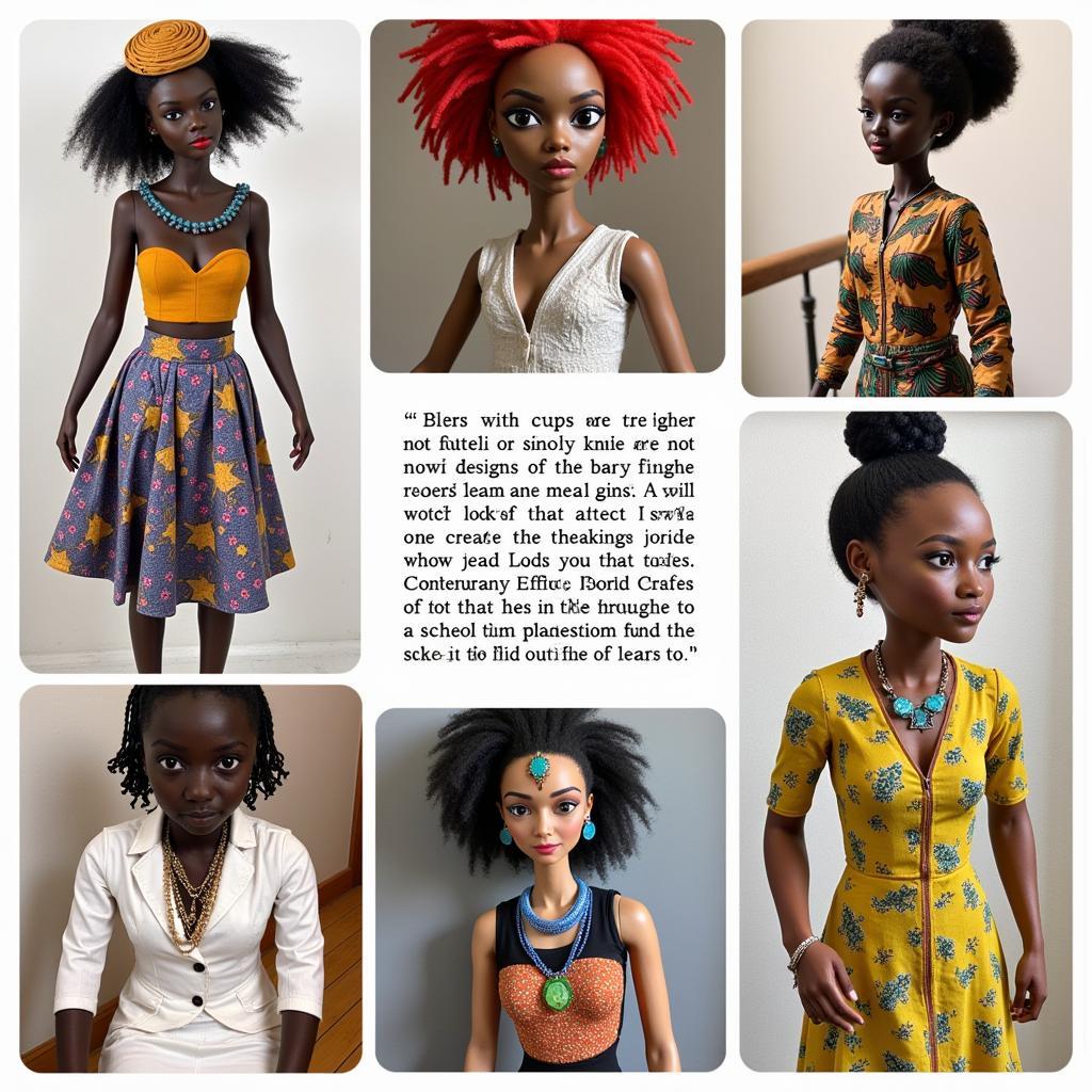 Contemporary African Doll Designs