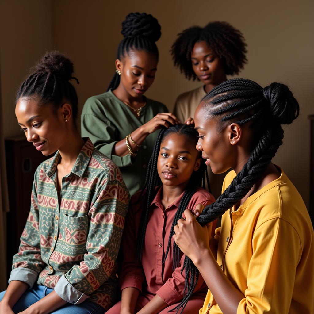 Cornrows and Cultural Significance in Africa