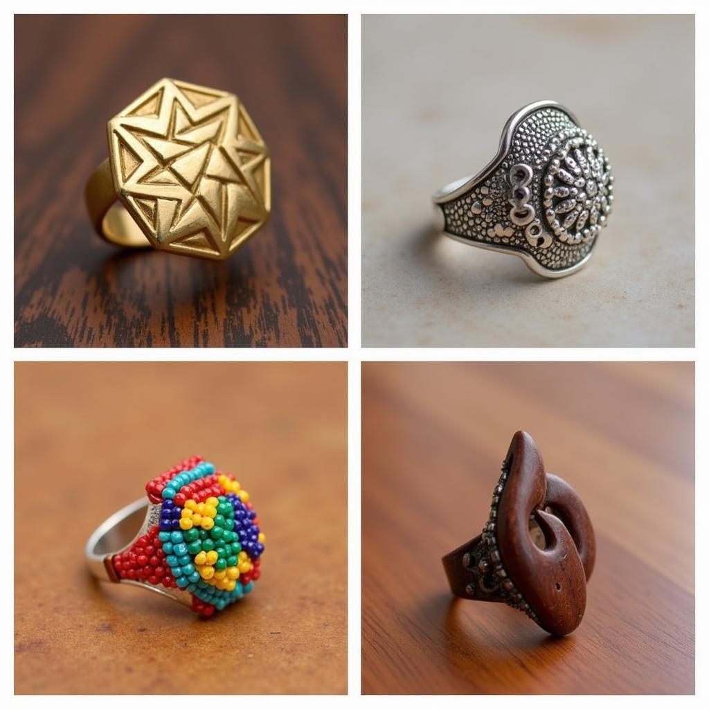 Different Styles of African Inspired Rings