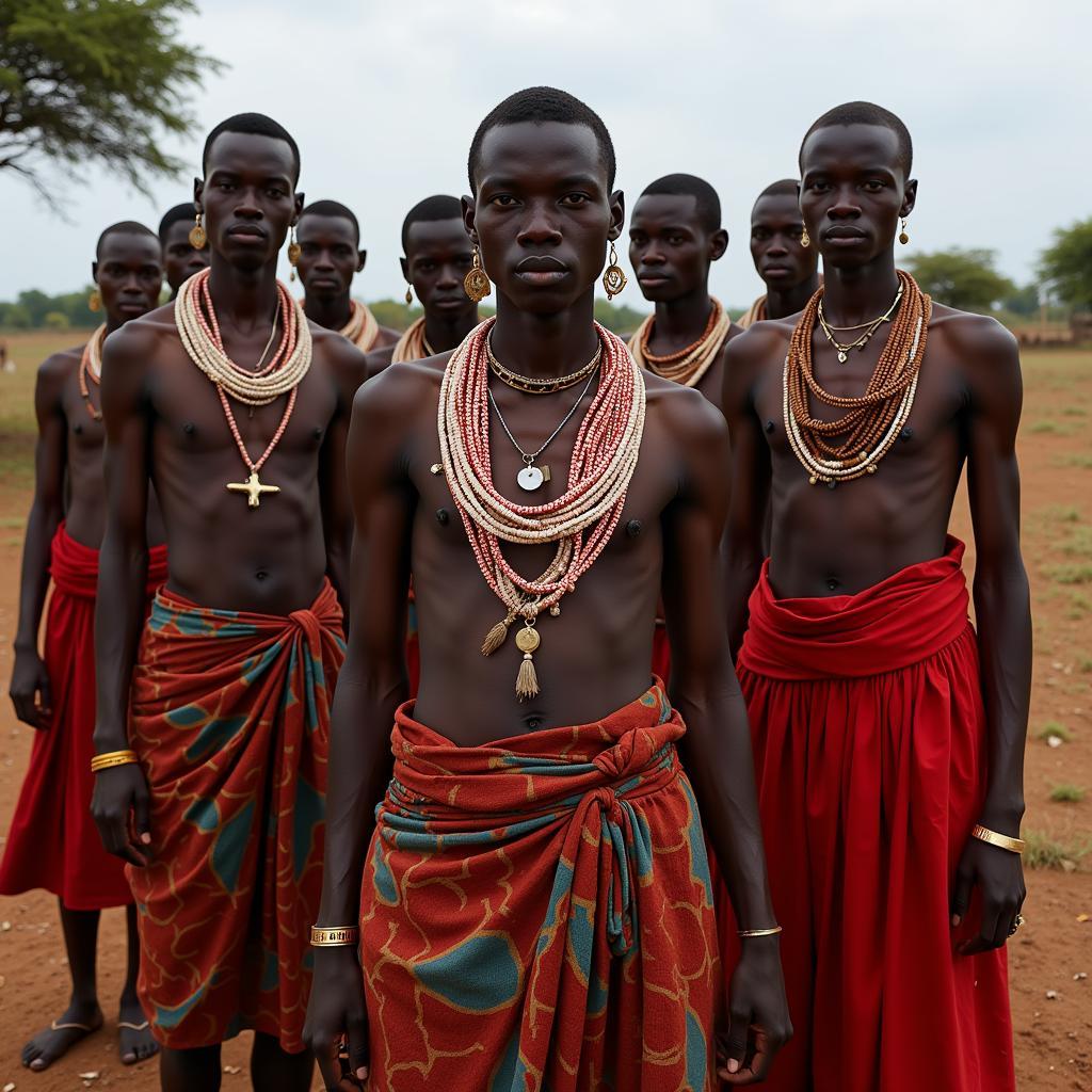 Dinka People of South Sudan Known for Their Height