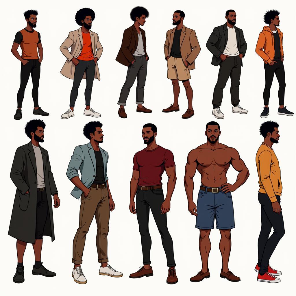 Diverse Representations of Black Masculinity in Cartoons