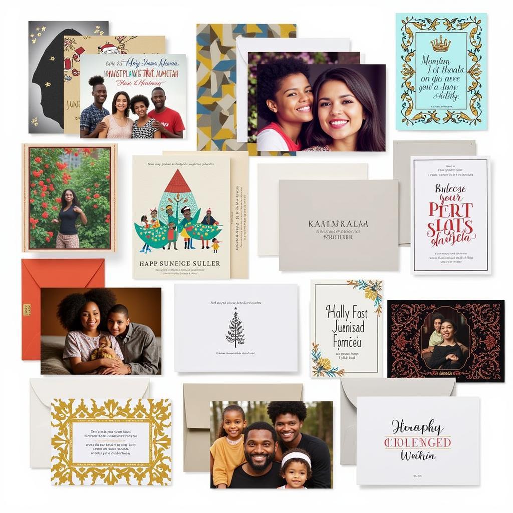 Diverse Selection of African American Greeting Cards