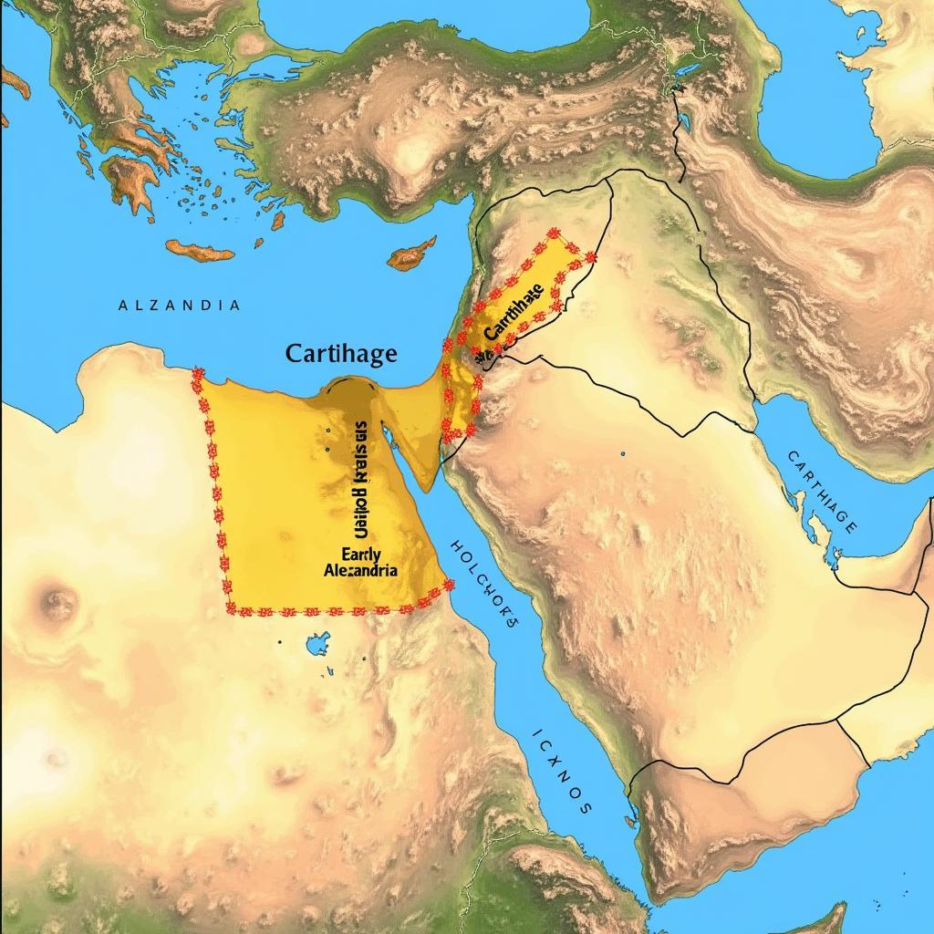 Early Christian Centers Flourished in North Africa