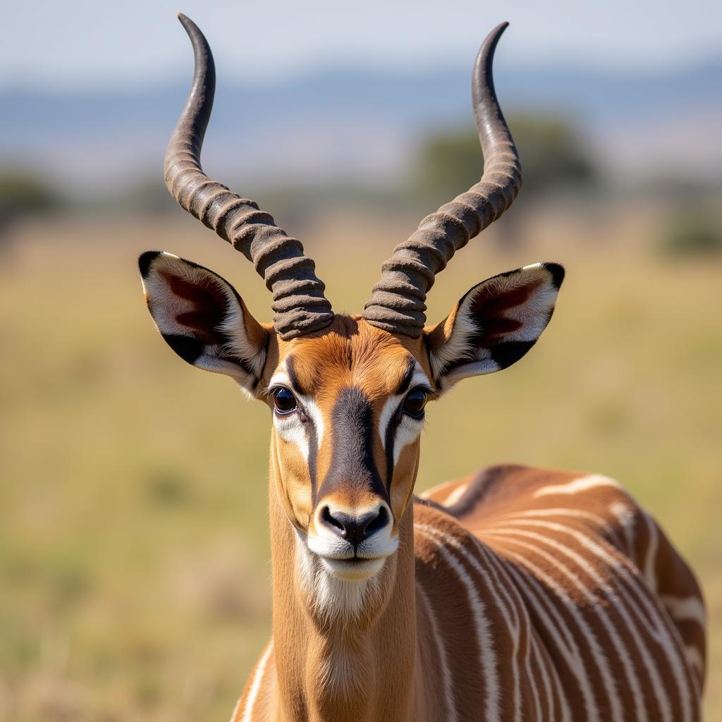 Eland Antelope Physical Traits