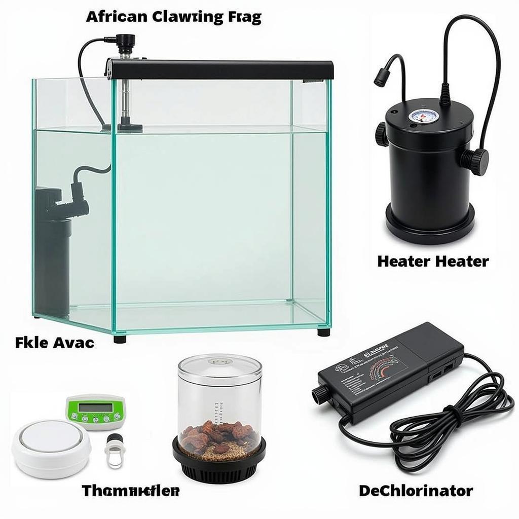 Essential African Clawed Frog Tank Equipment