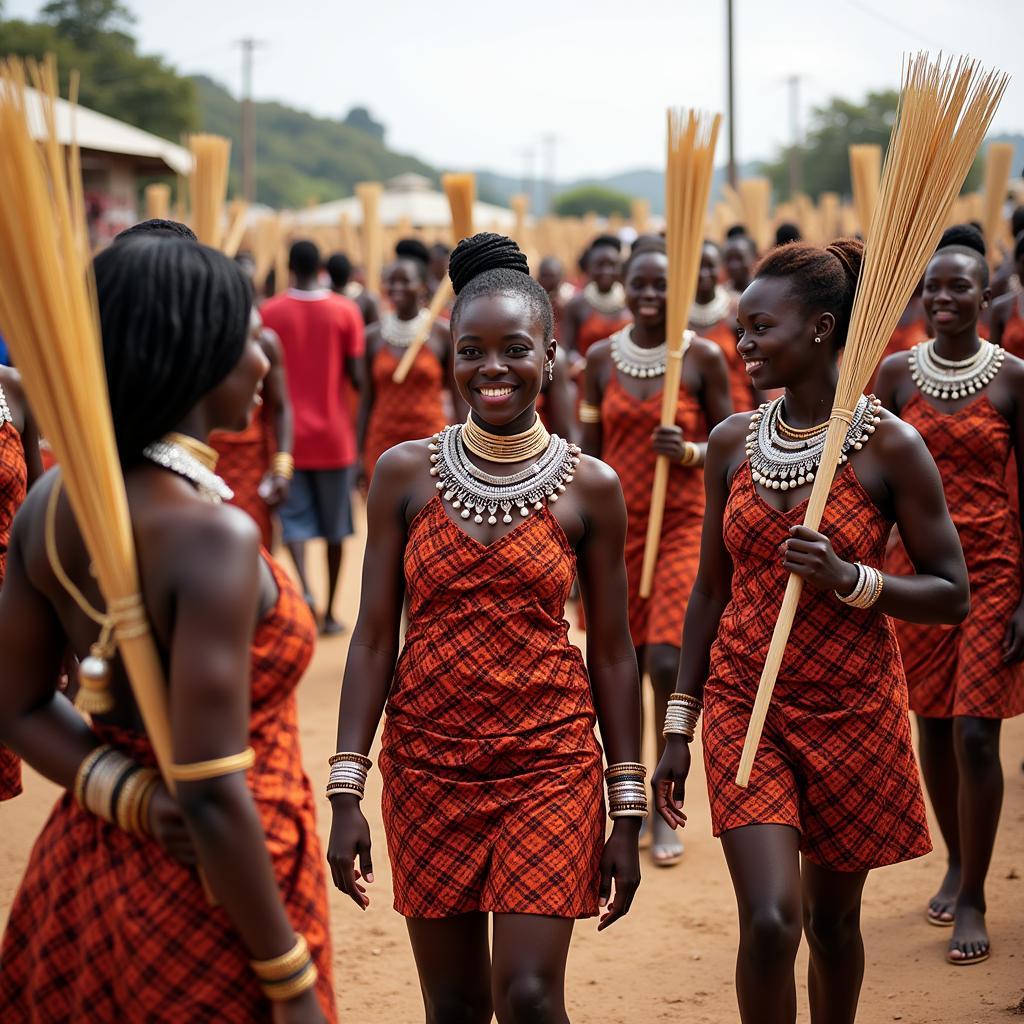 Eswatini Reed Dance (Umhlanga) Ceremony