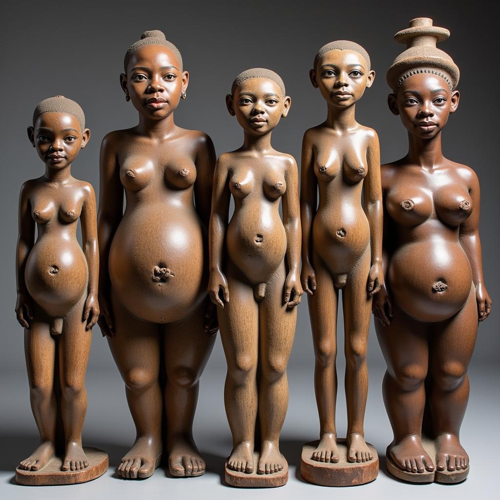 Fuller Figures in African Art: Depictions of Women in Traditional Sculptures