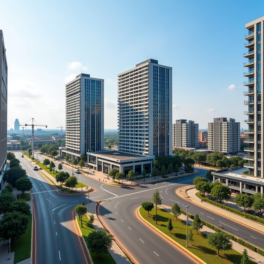 Gabon Cityscape and Modern Development