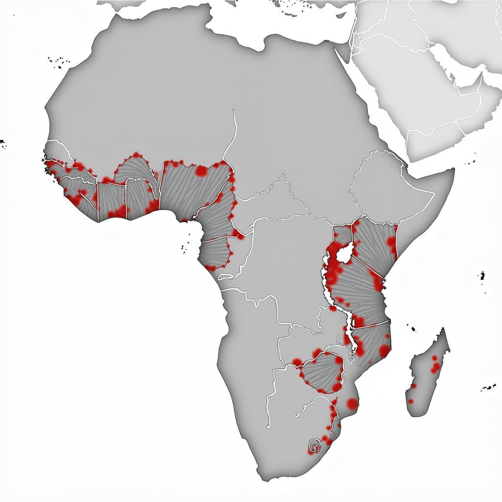 Genetic Diversity Map Comparing India and Africa