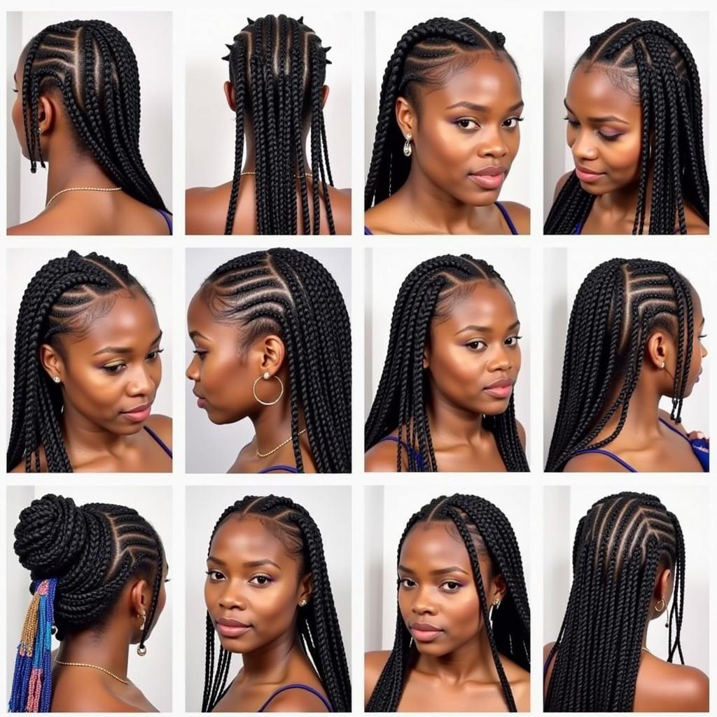 Ghana Plaits: Different Styles and Designs