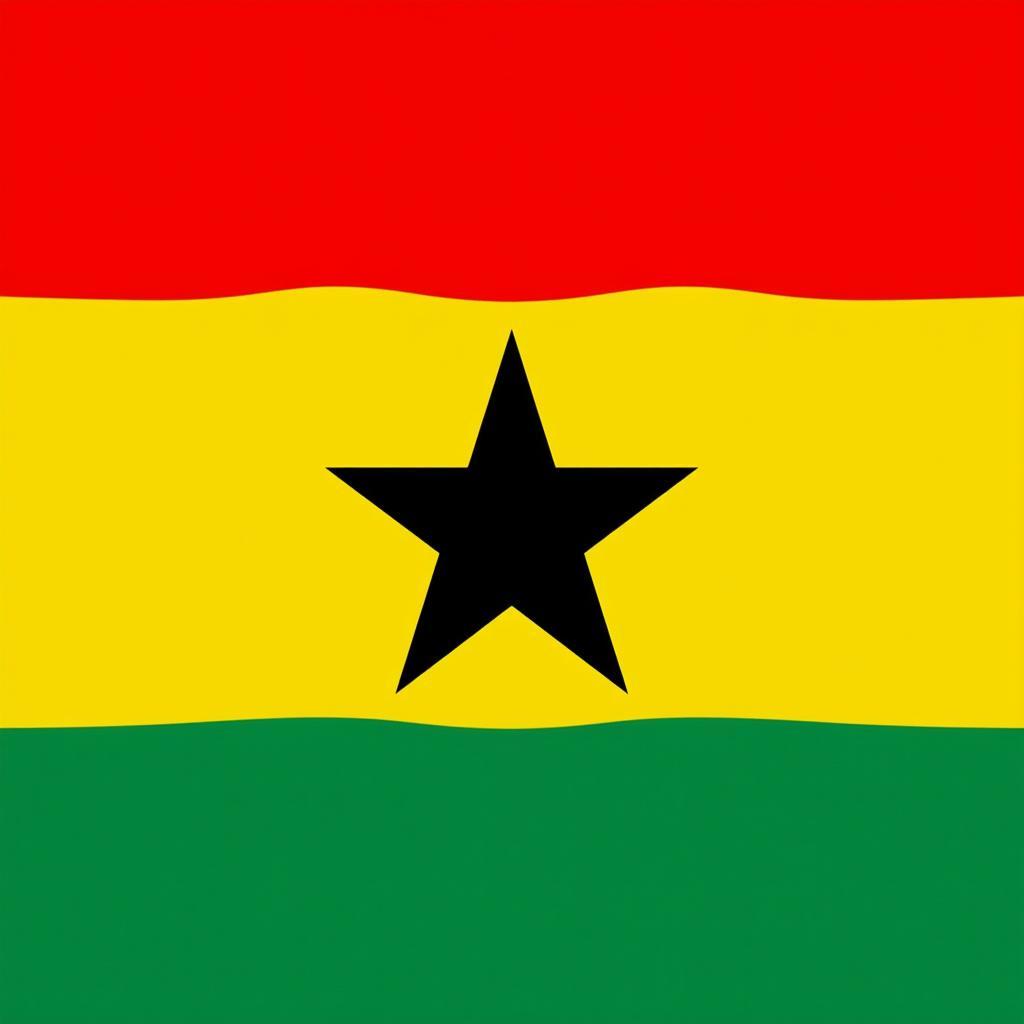 Ghanaian Flag: Black Star Symbolizing Emancipation