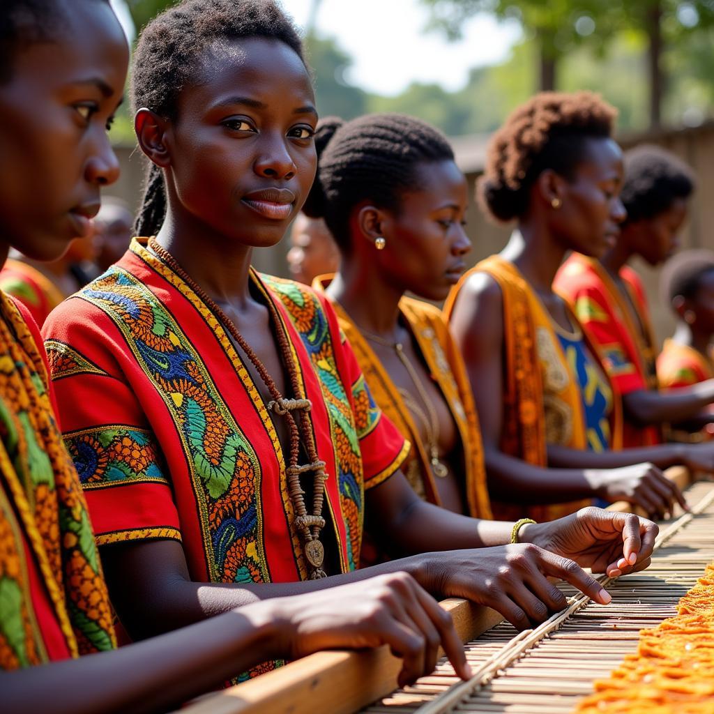 Ghanaian Kente Cloth: A Symbol of Royalty and Heritage