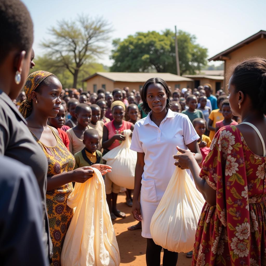 Global Fund Anti-Malaria Distribution