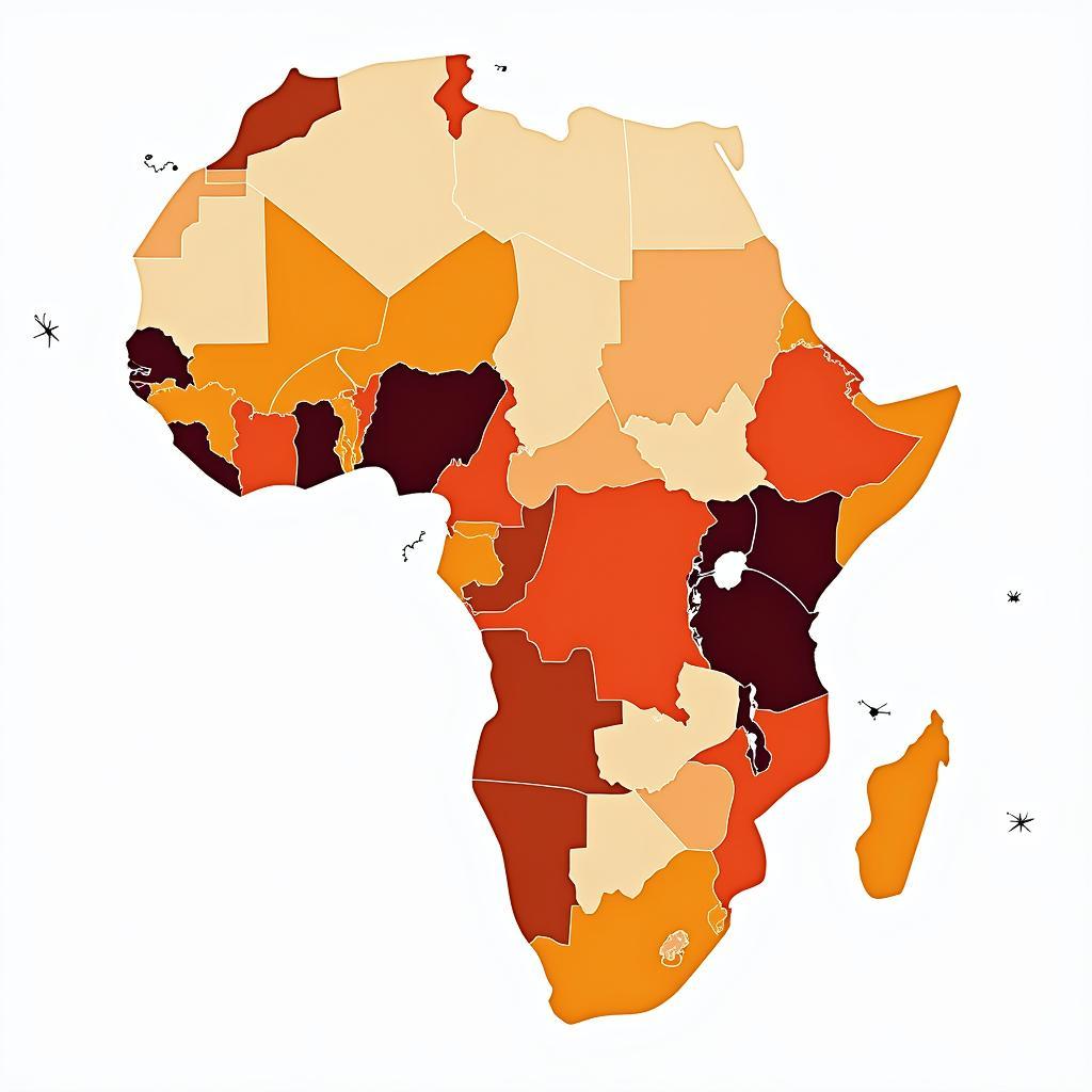 GHI Africa 2017 Map