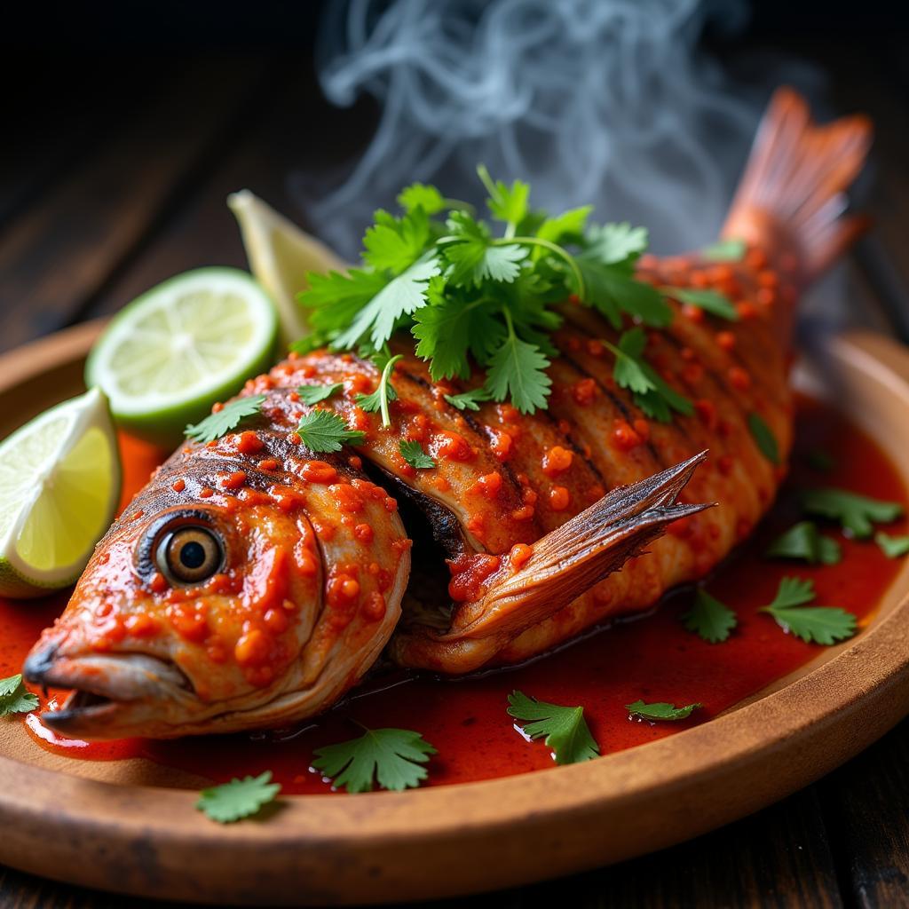 Grilled Peri-Peri Fish Mozambique